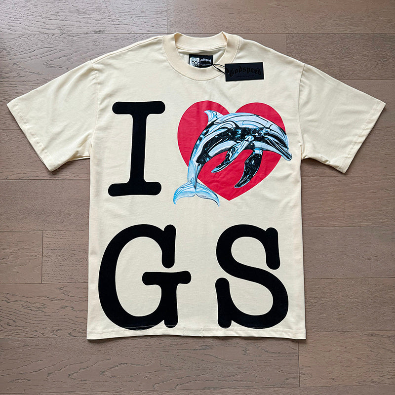 Godspeed Miami Dolphin T-Shirt Apricot